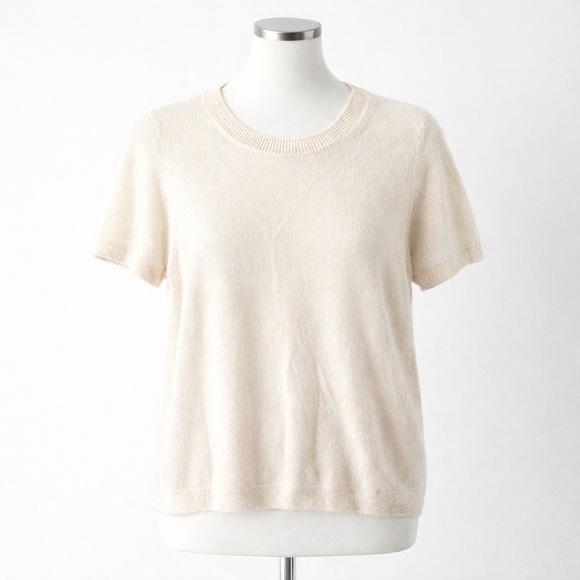 Quince Sweaters - 100% cashmere short sleeve sweater, Quince